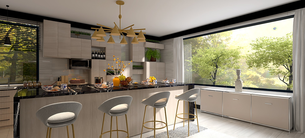 Beautiful Kitchen Scandinavian style modern