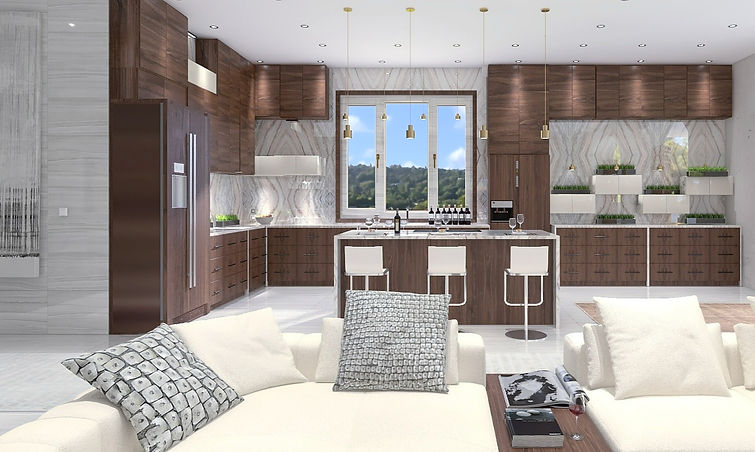 Contemporary Home in Neutrals_Kitchen-78
