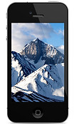 iPhone與大雪山特寫