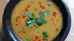 squash and chickpea soup