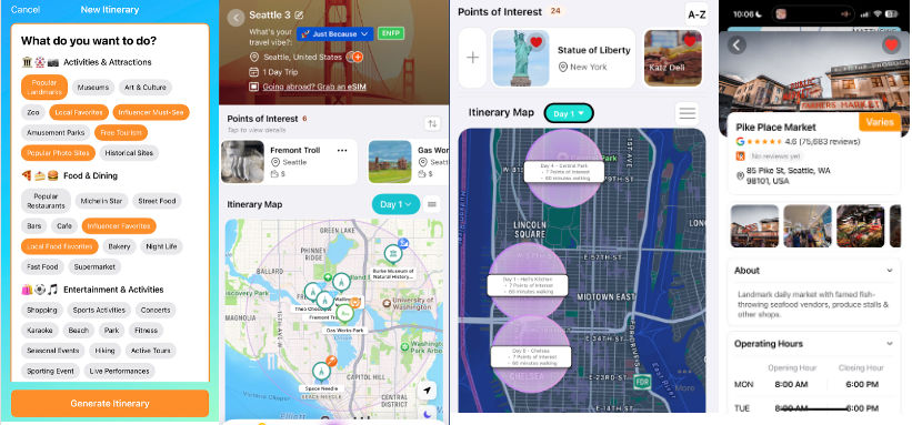 LandmarX isn’t just about planning trips. It’s about giving you back control of your time while traveling