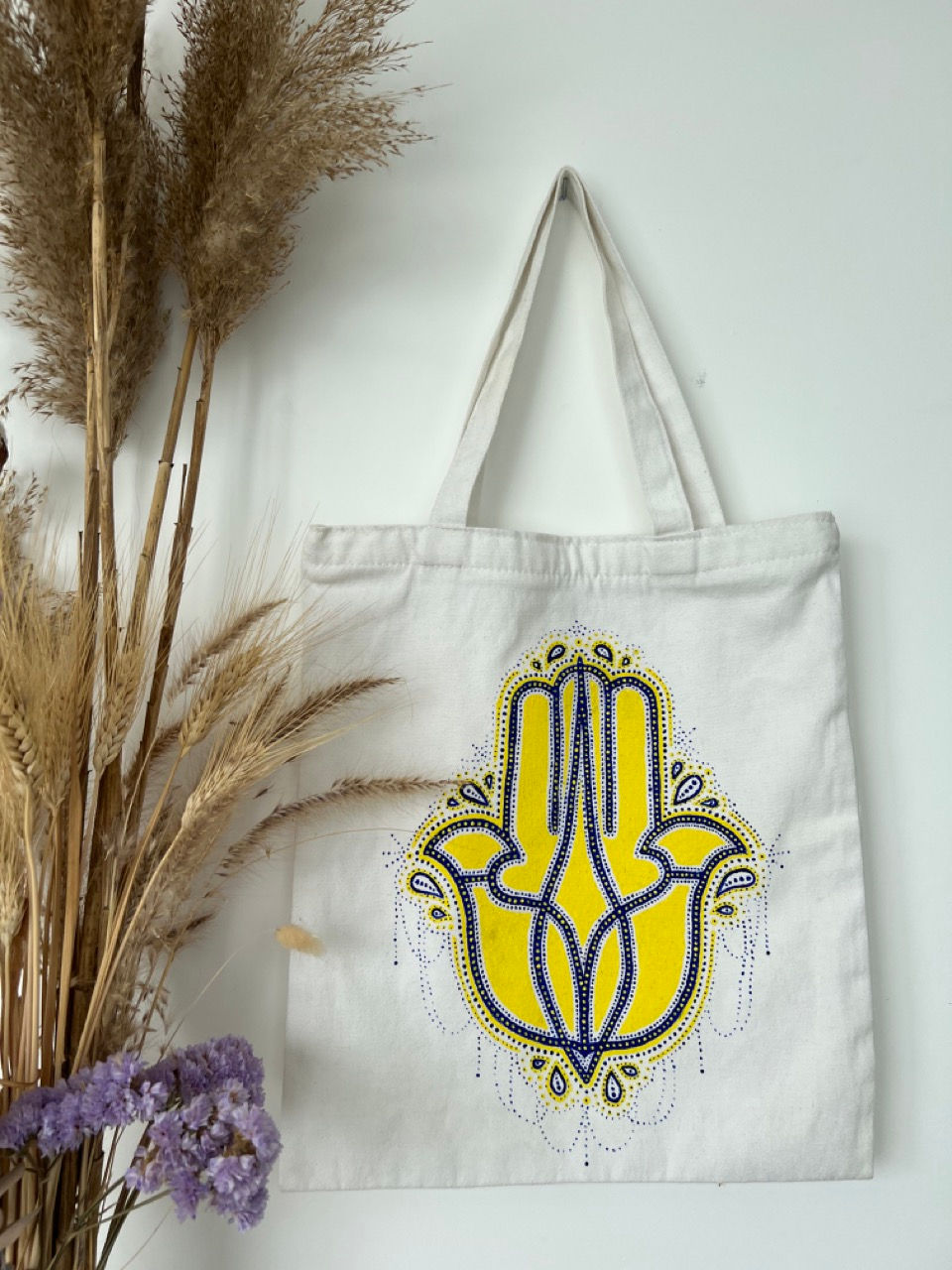 Shopper - Ukrainian Hamsa Bag