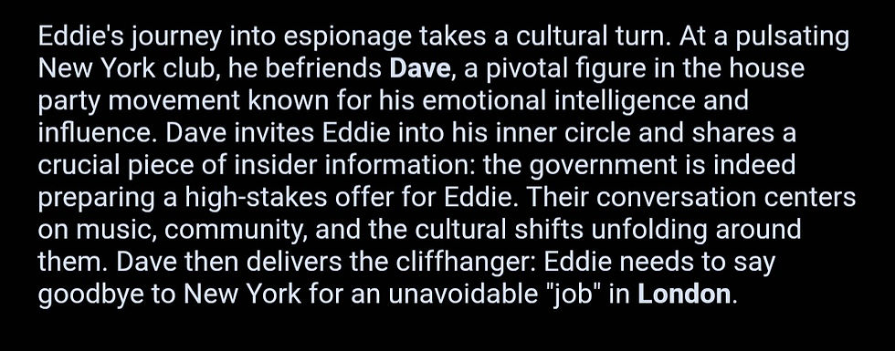 Thumbnail: THE EDDIE CUBA ROLLED SLEEVED BLACK T-SHIRT WITH AUDIO BOOK 