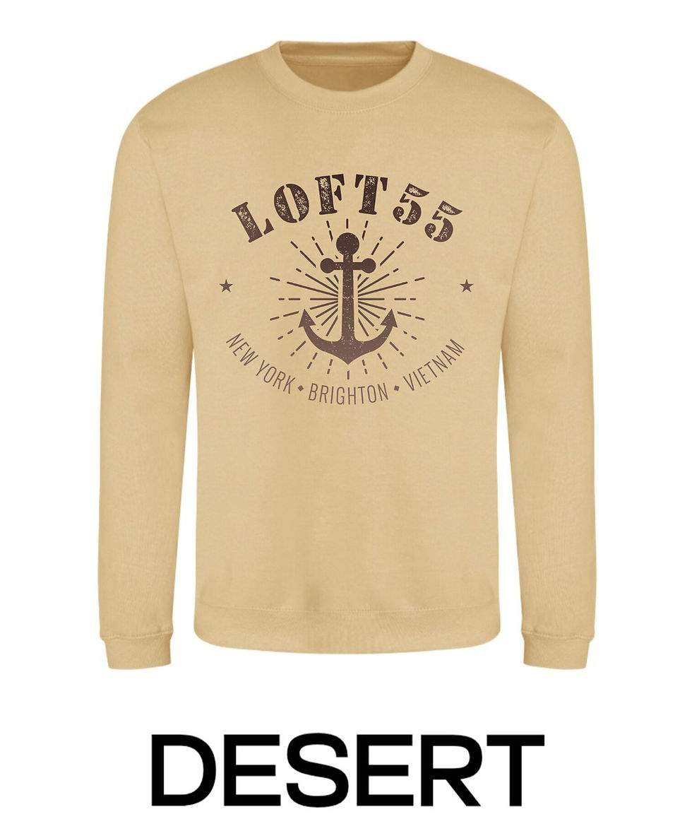 Thumbnail: THE NEW LOFT55 EARTHLY BROWN INSPIRED SWEATSHIRT COLLECTION 