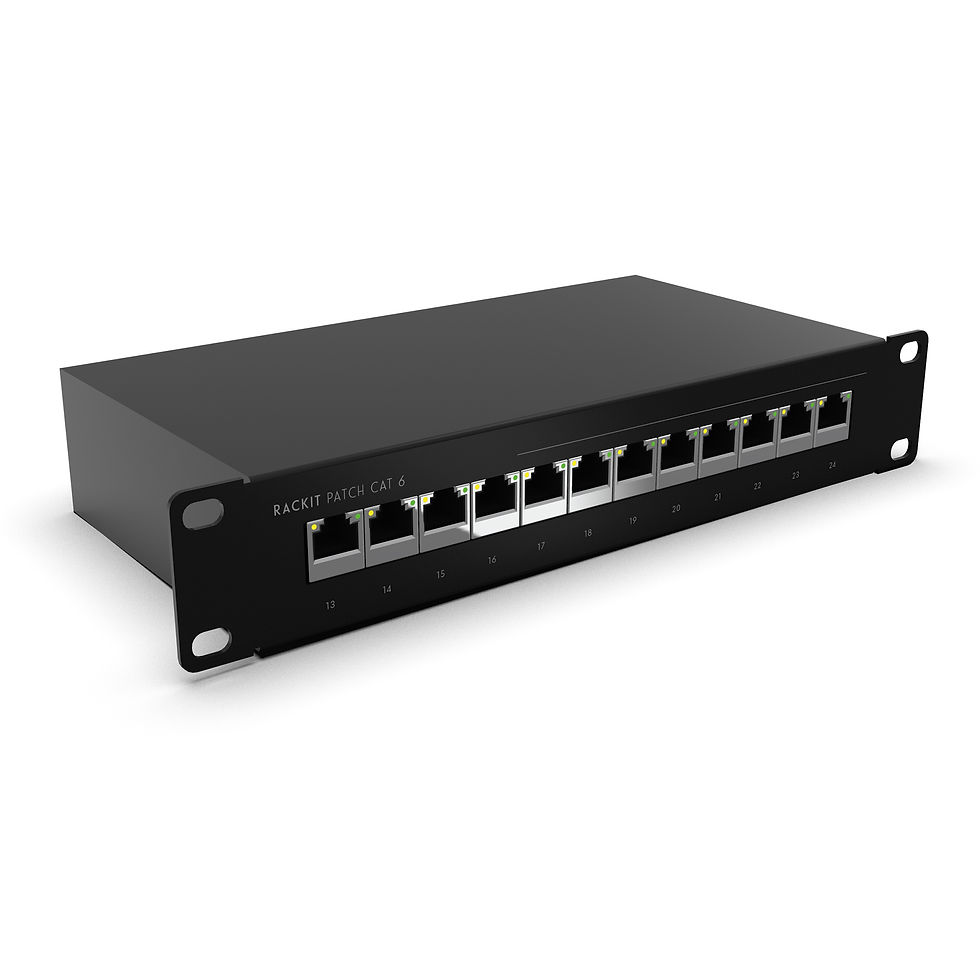 Patchepanel 13-24 "10" Rack