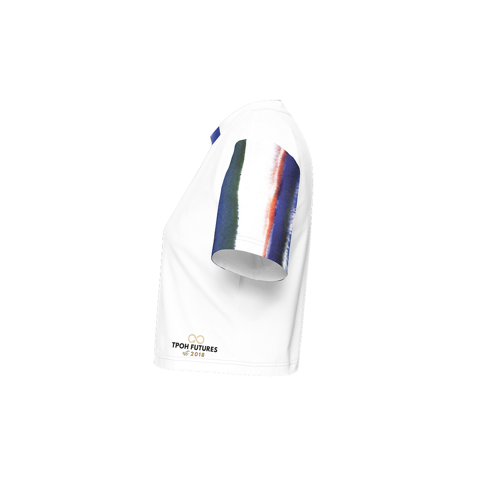 Thumbnail: Women’s Short Sleeve Cropped T-Shirt-Cosmos