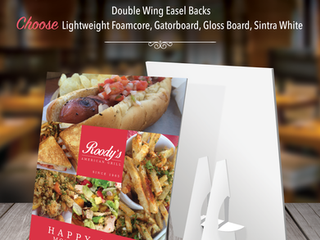 Printed Countertop Displays