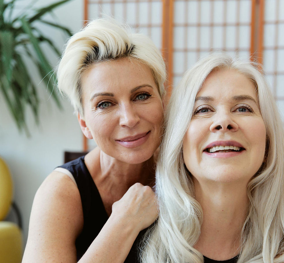 Dry eye symptoms begin or worsen during perimenopause or menopause