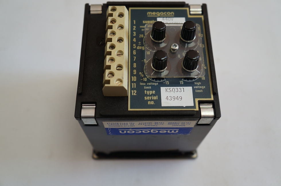 Küçük resim: MEGACON KSQ331 SYNCHRONISER RELAY 440V 230V