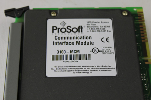 ProSoft Communication Interface Module 3100-MCM | Riskdeger