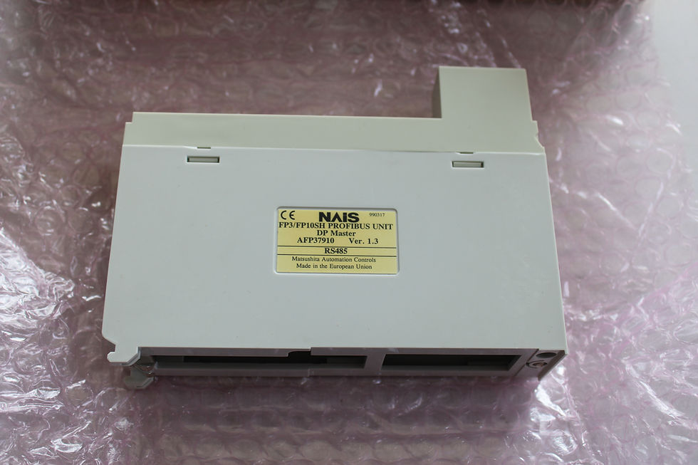 Küçük resim: Panasonic Matsushita NAIS AFP37910 FP3/FP10SH DP MASTER MODULE PROFIBUS UNIT