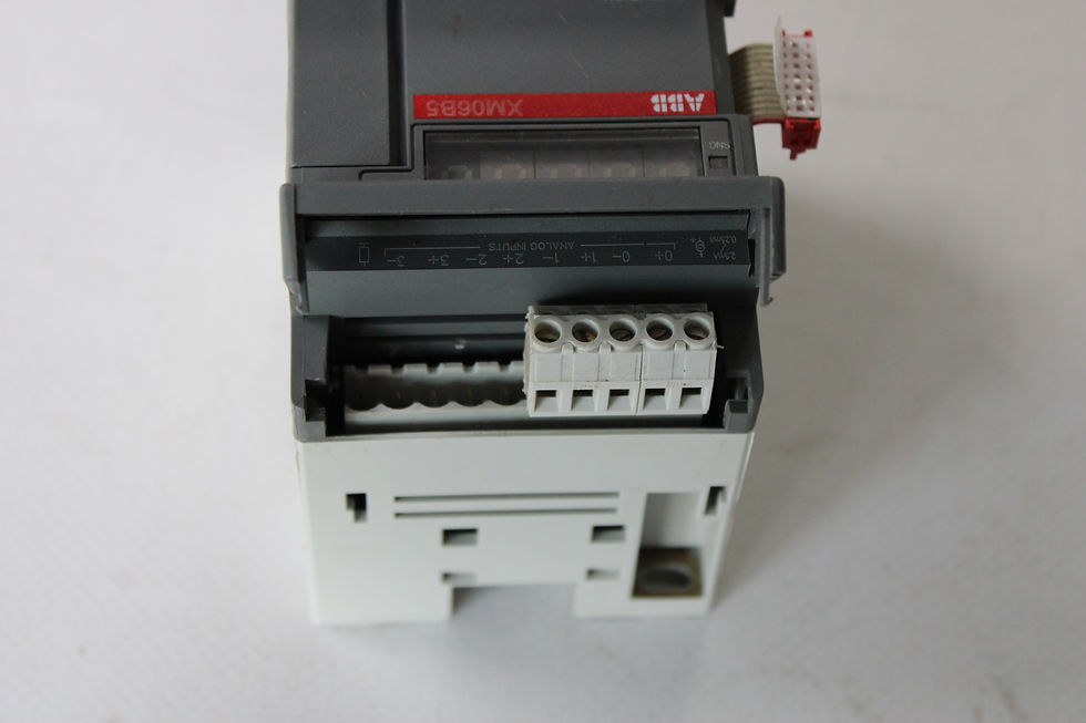 Thumbnail: ABB XM06B5 ANALOG INPUT OUTPUT EXTENSION MODULE 1SBP260103R1001