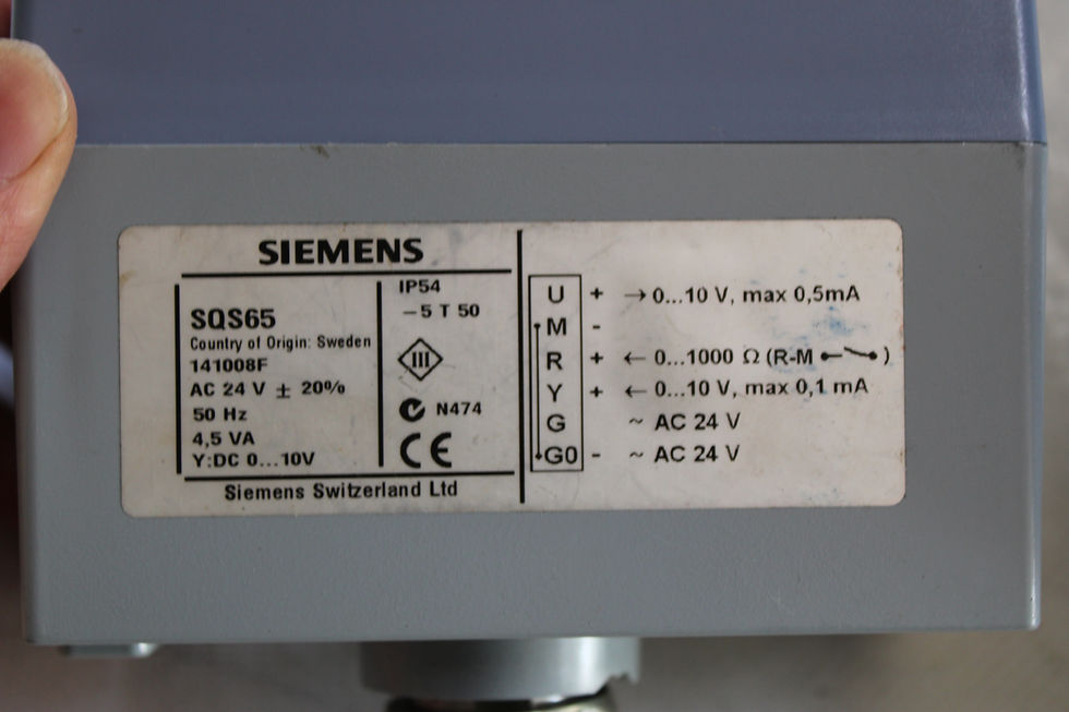 Thumbnail: Siemens RLM162 Acvatix SQS65