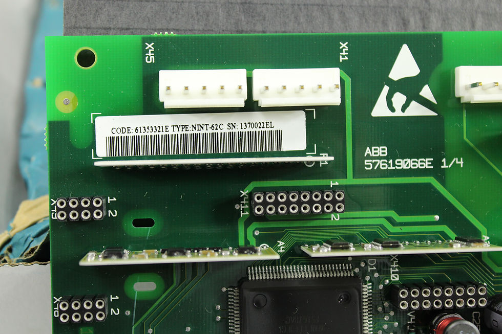 Thumbnail: ABB NINT-62C MAIN CIRCUIT INTERFACE 58947997