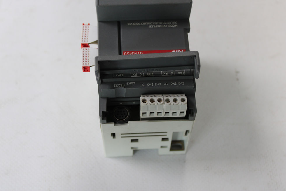 Küçük resim: ABB 07KP53 24VDC 1SBP260162R1001 MODBUS COUPLER DUAL RS232-RS485 COMMUNICATION