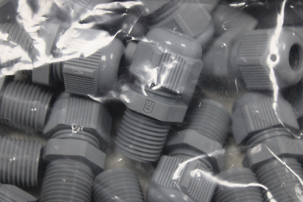 Миниатюра: LOT of 50 pcs Jacob Cable Gland 50.009 PA15 PG9 4-8MM IP68-5bar