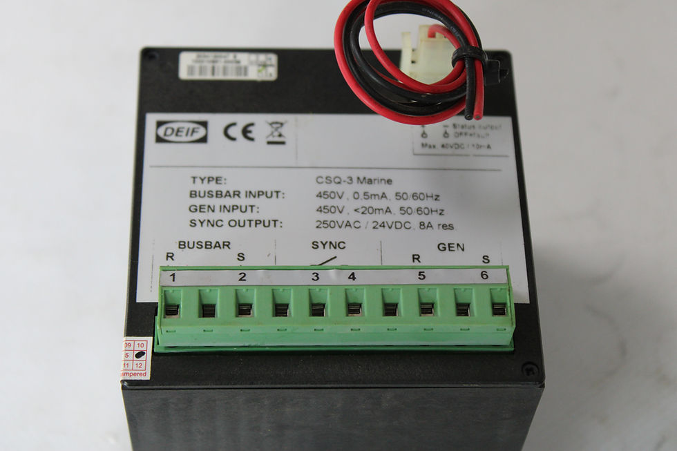 Миниатюра: DEIF CSQ-3 MARINE 450V Synchronoscope