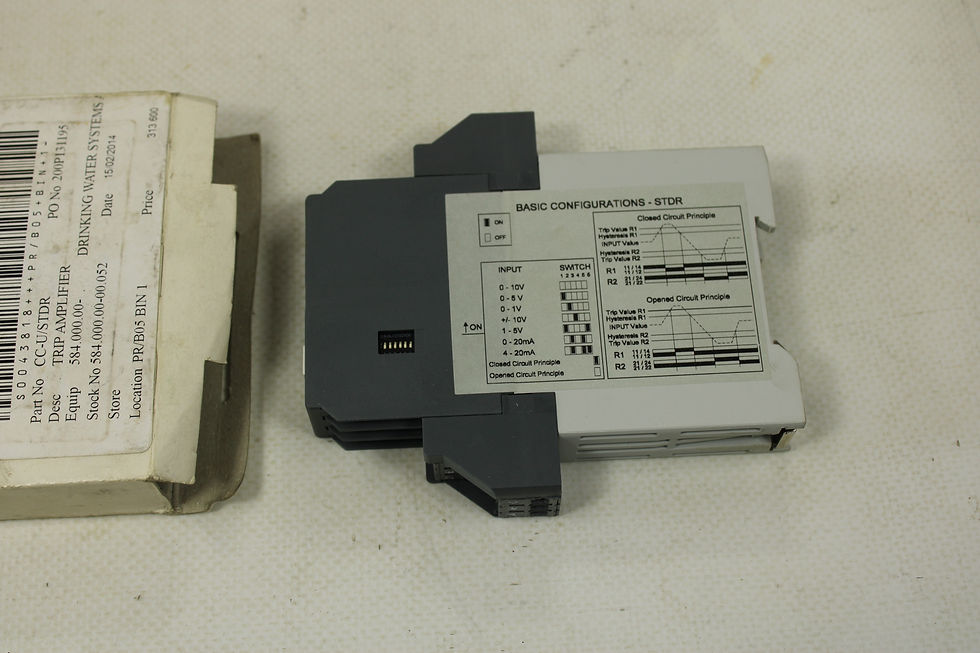 Thumbnail: ABB 1SVR040011R2500 CC-U/STDR Universal analog standard signal relay converter