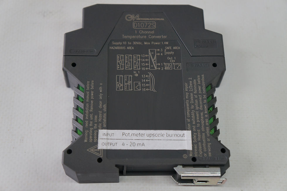 Küçük resim: GM International D1072S 1 Channel Temperature Converter Universal Singal SIL