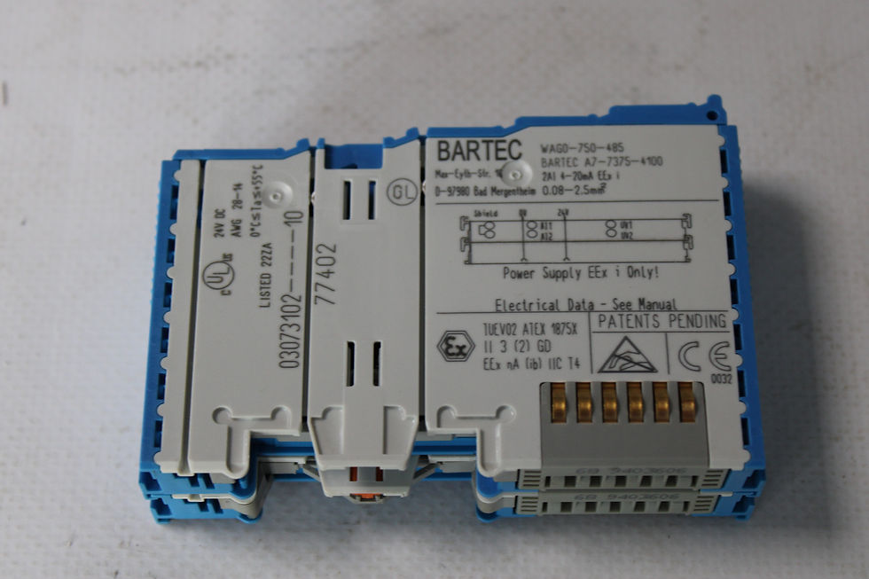 Küçük resim: Bartec Wago 750-485 BARTEC A7-7375-4100 86993