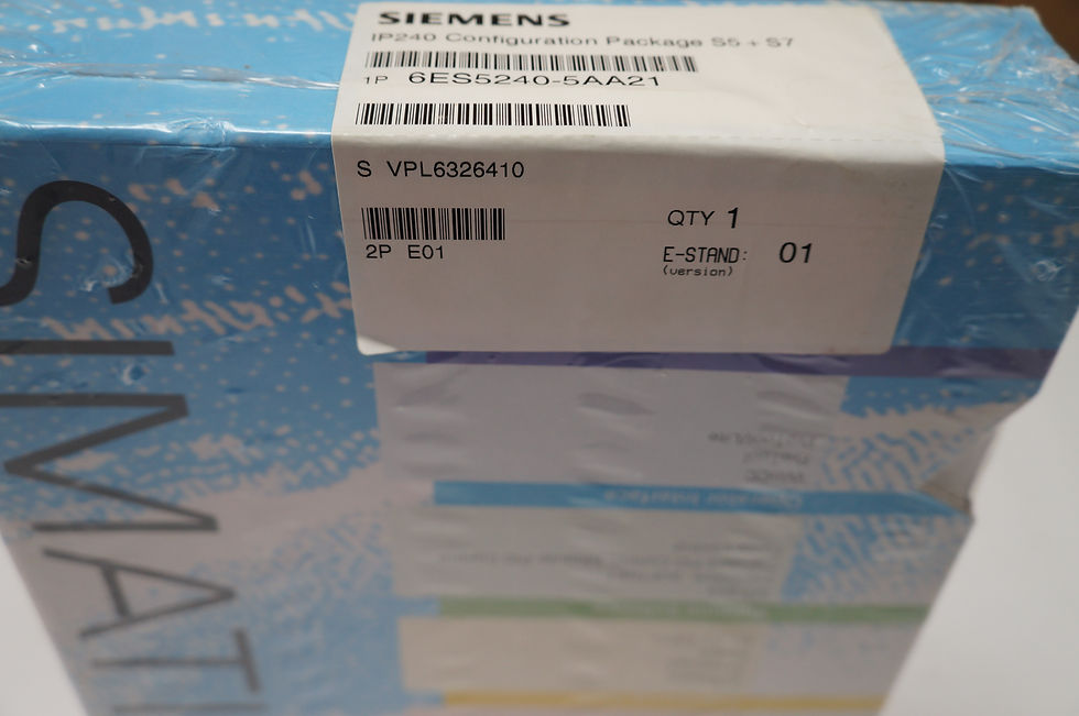 Thumbnail: Siemens 6ES5240-5AA21 IP240 Configuration Package S5 + S7 Software SEALED NEW