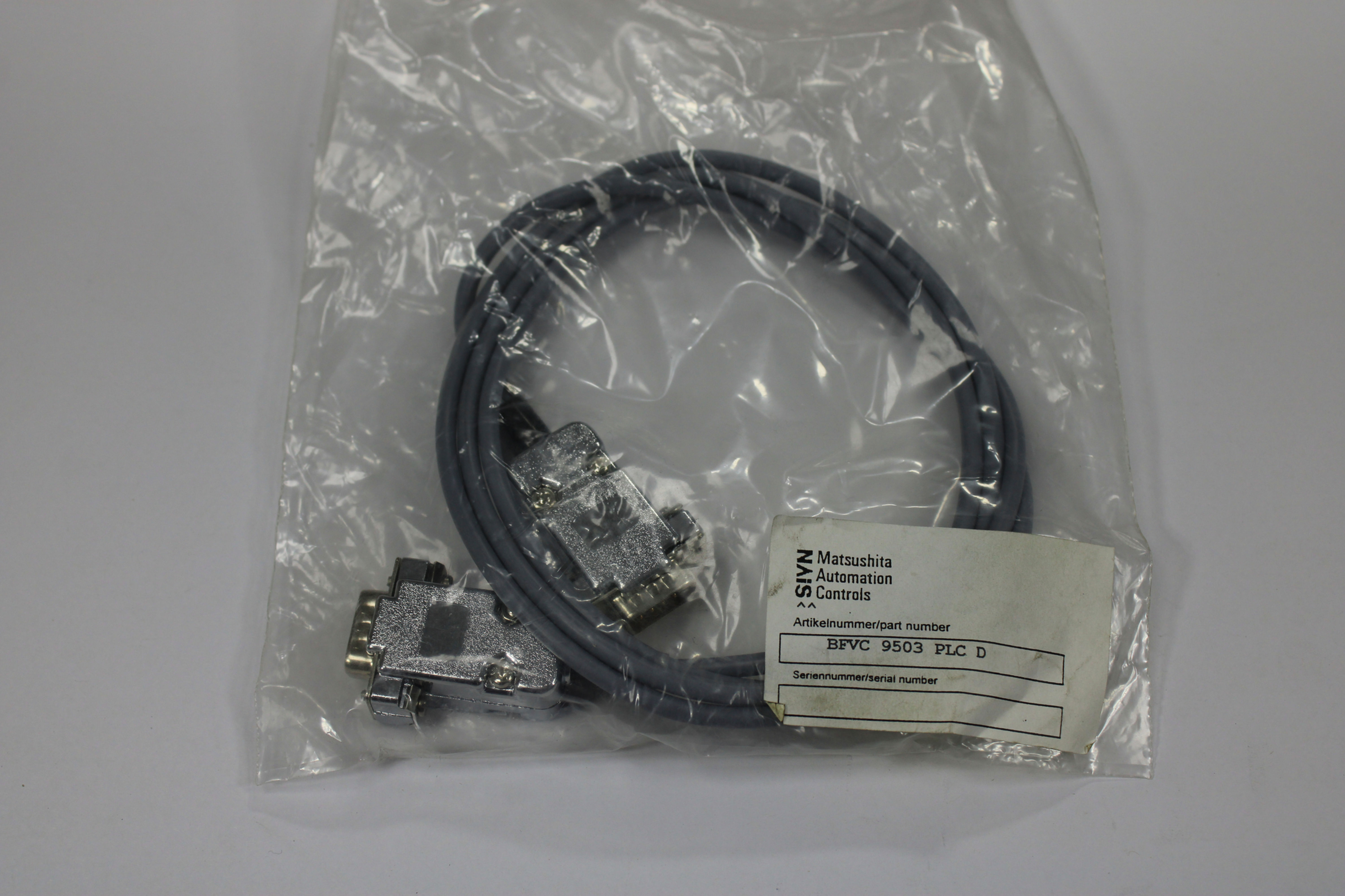 Matsushita NAIS Panasonic BFVC 9503 PLC D lot of 5 pcs