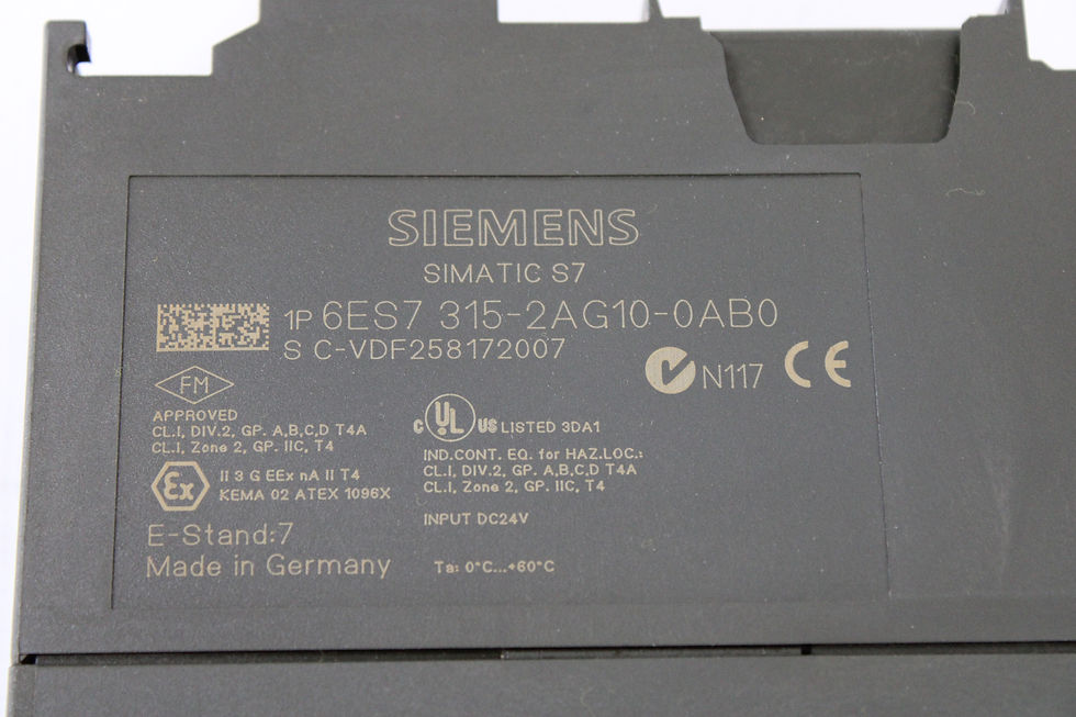 Thumbnail: Siemens 6ES7 315-2AG10-0AB0