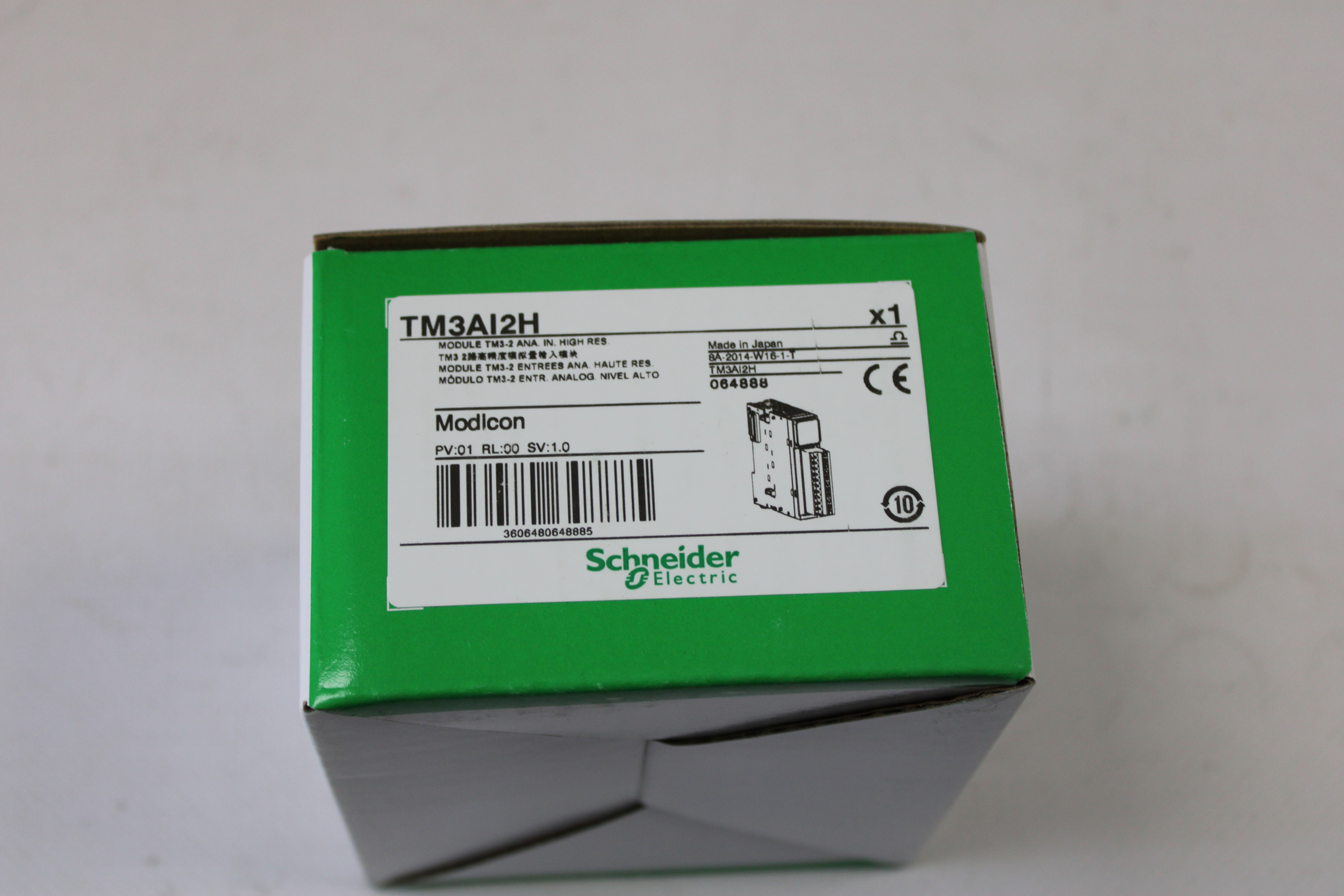 SCHNEIDER ELECTRIC MODICON TM3AI2H 2 ANALOG IN HIGH RES. MODULE