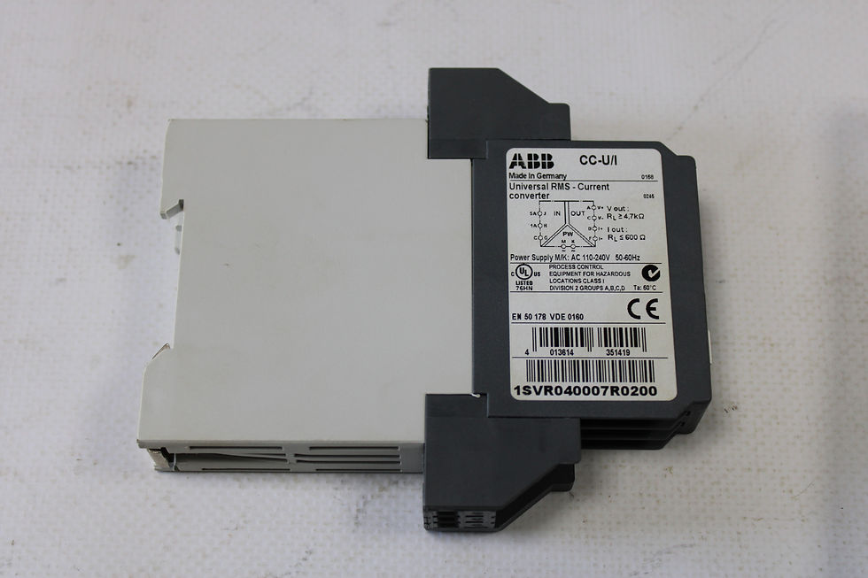 Küçük resim: ABB 1SVR040007R0200 CC-U/I universal RMS - current converter