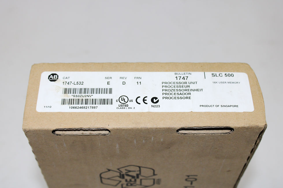 ALLEN BRADLEY SLC 500 PROCESSOR UNIT 1747-L532