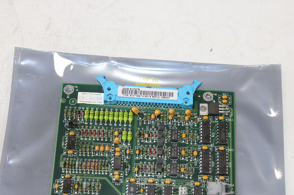 Thumbnail: ABB SNAT 609 TAI REV.B 61073779 CONTROL BOARD USED