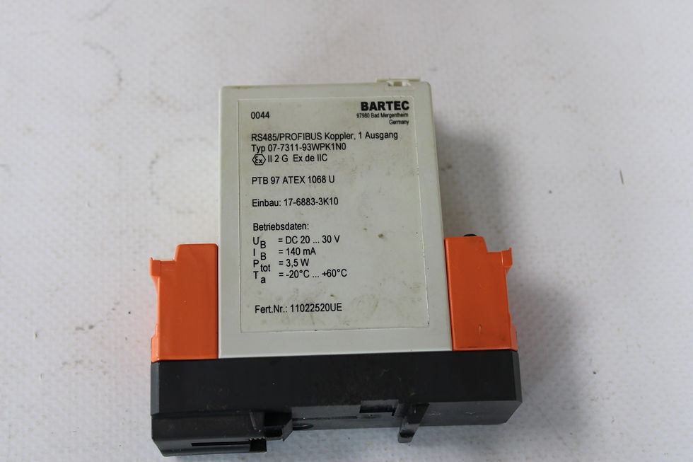 Thumbnail: BARTEC 07-7311-93WPK1NO RS485 PROFIBUS KOPPLER 235813