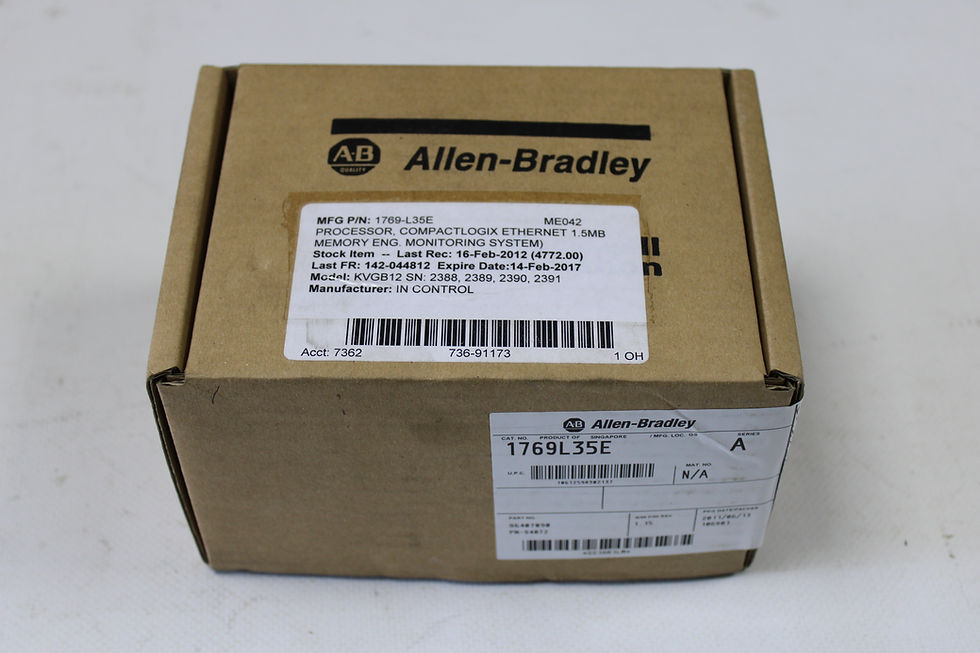 Küçük resim: Allen-Bradley 1769L35E SER.A FACTORY SEALED