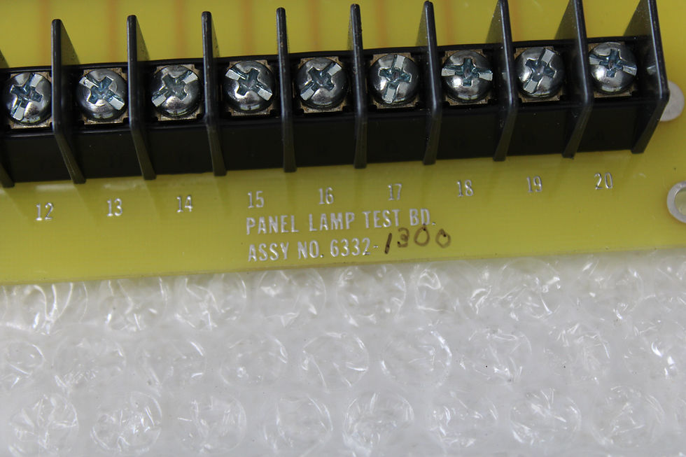 Thumbnail: PANEL LAMP TEST BOARD ASSY. 6332-1300