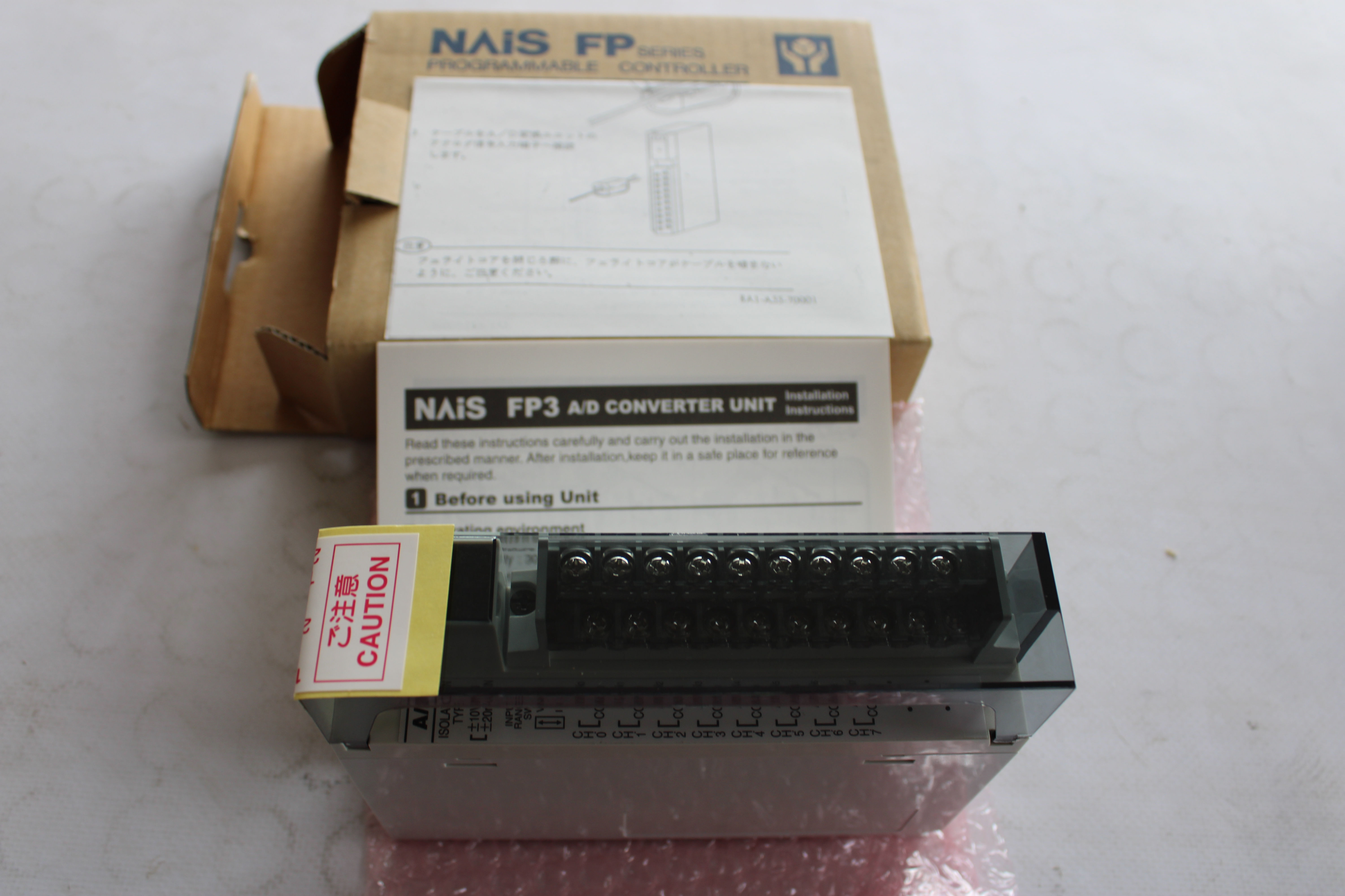 Panasonic Matsushita NAIS AFP3408CE FP3 A/D CONVERTER UNIT AFP3408 CE