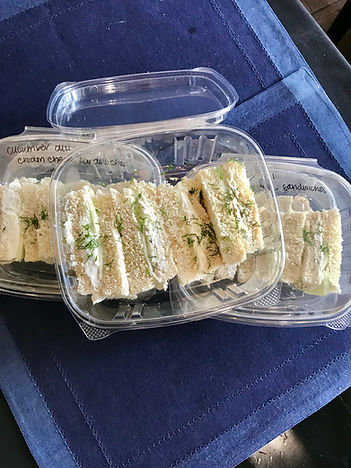 Miss Daisy's Cucumber Dill Sandwiches