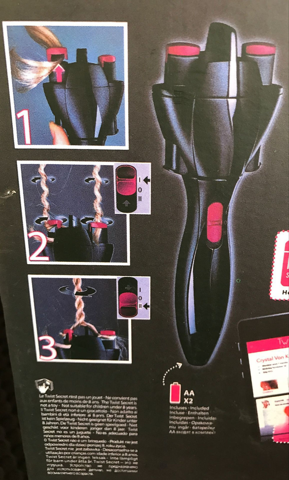 Miniatura: SwiftStyle USB Hair Braider & Twister