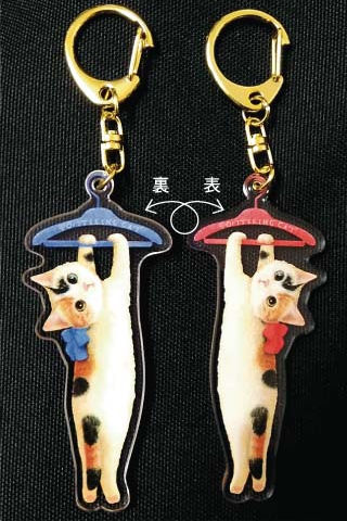 サムネイル： ポタリングキャット・アクリルキーホルダー