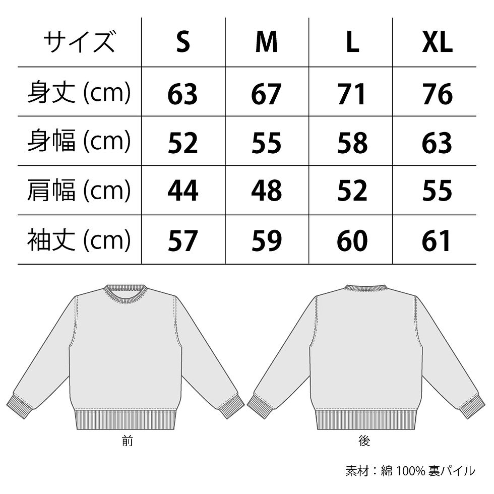サムネイル： ネコおっさんのスウェットシャツ