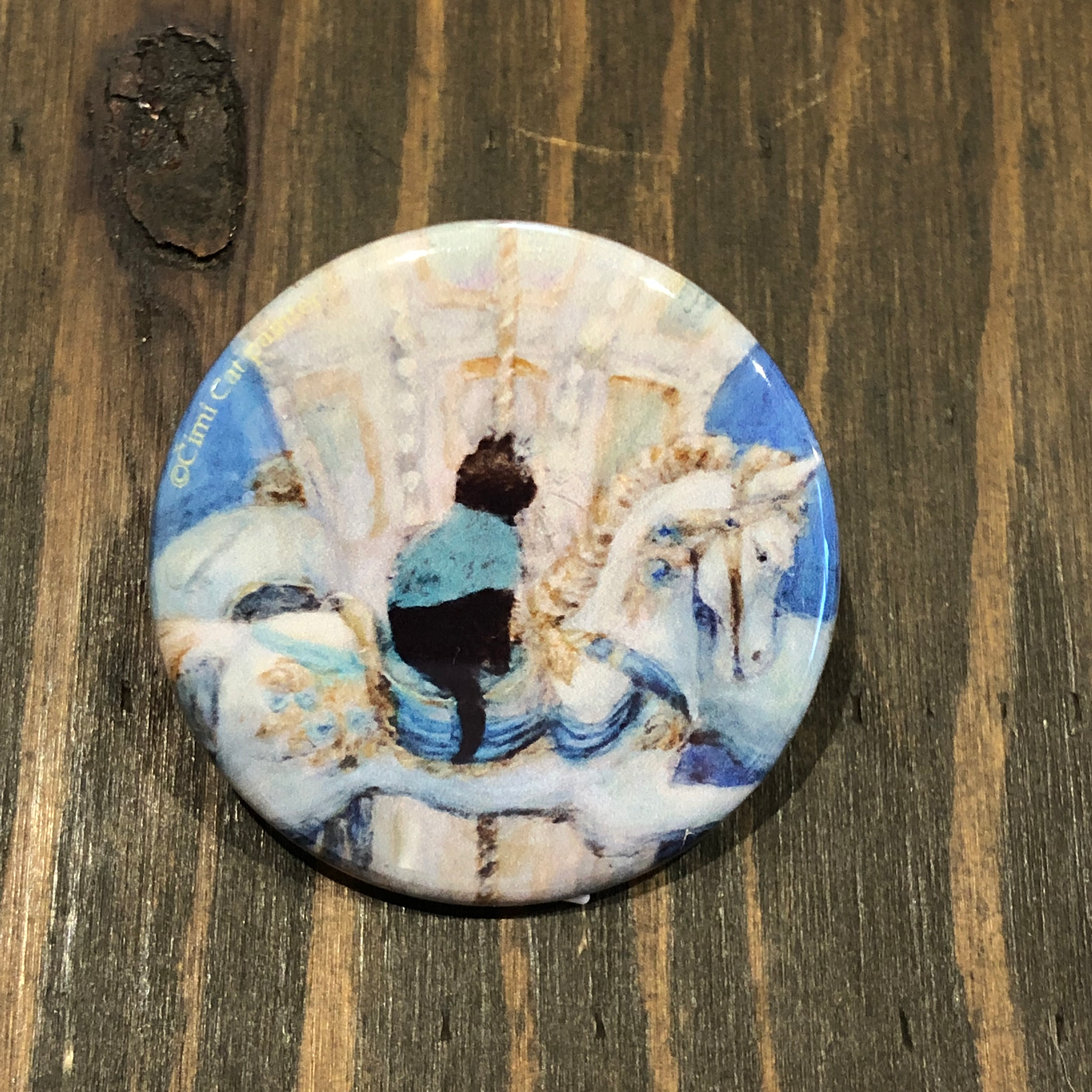 缶バッジ「メリーゴーランド」