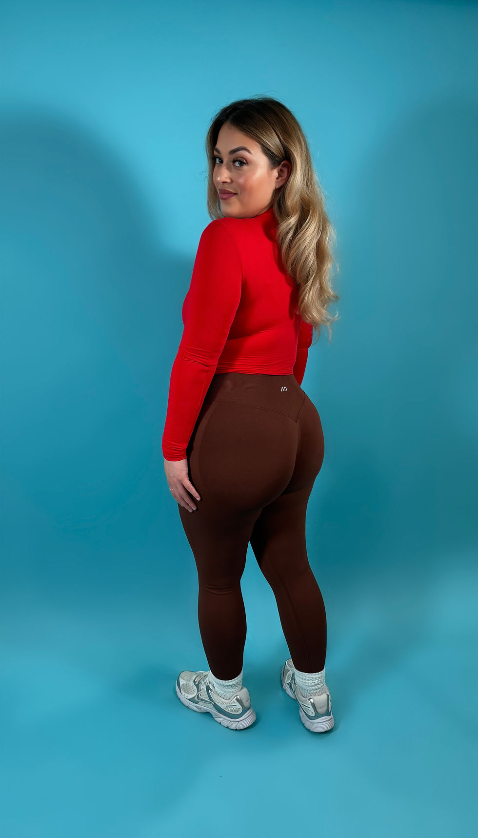 Thumbnail: Velvet Cocoa Contour Leggings 