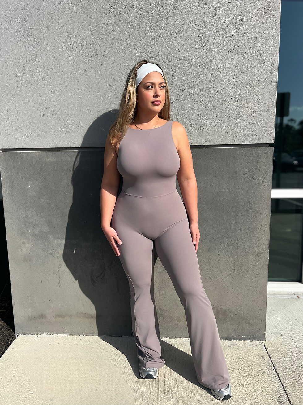 Thumbnail: Dare To Stare Flare Jumpsuit