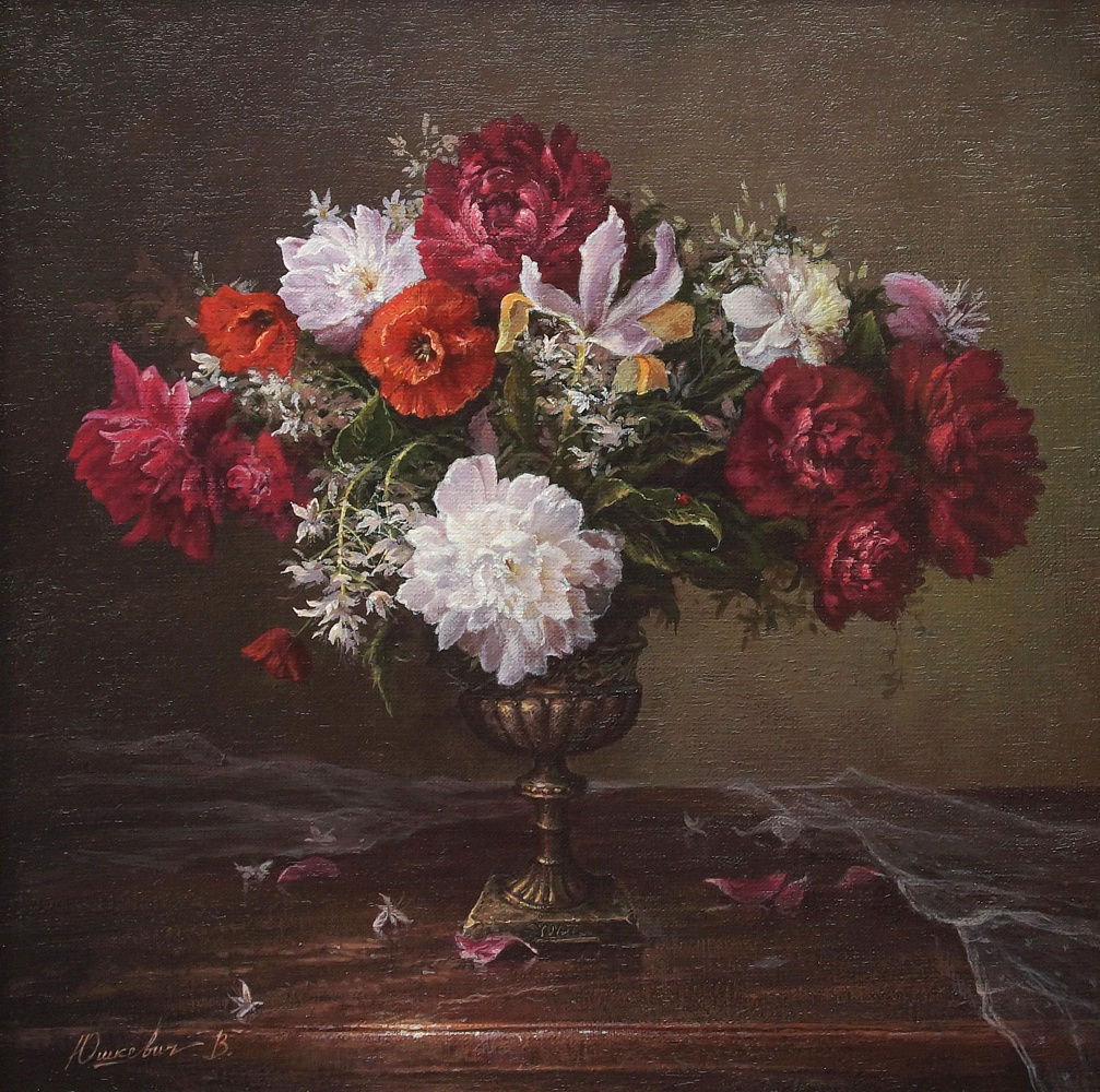 Floral velvet