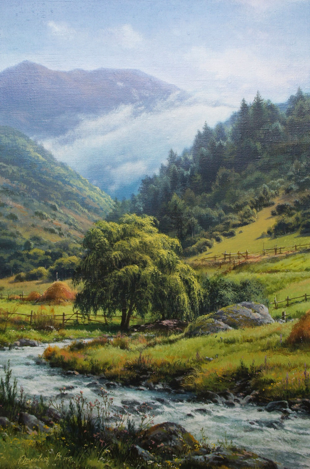 Dialogue with the nature