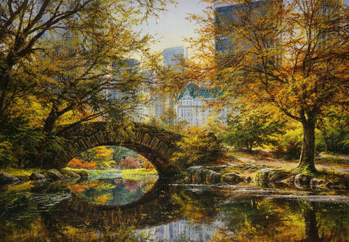 Autumn in the heart of New York | Painting | Yuvart.Pictures