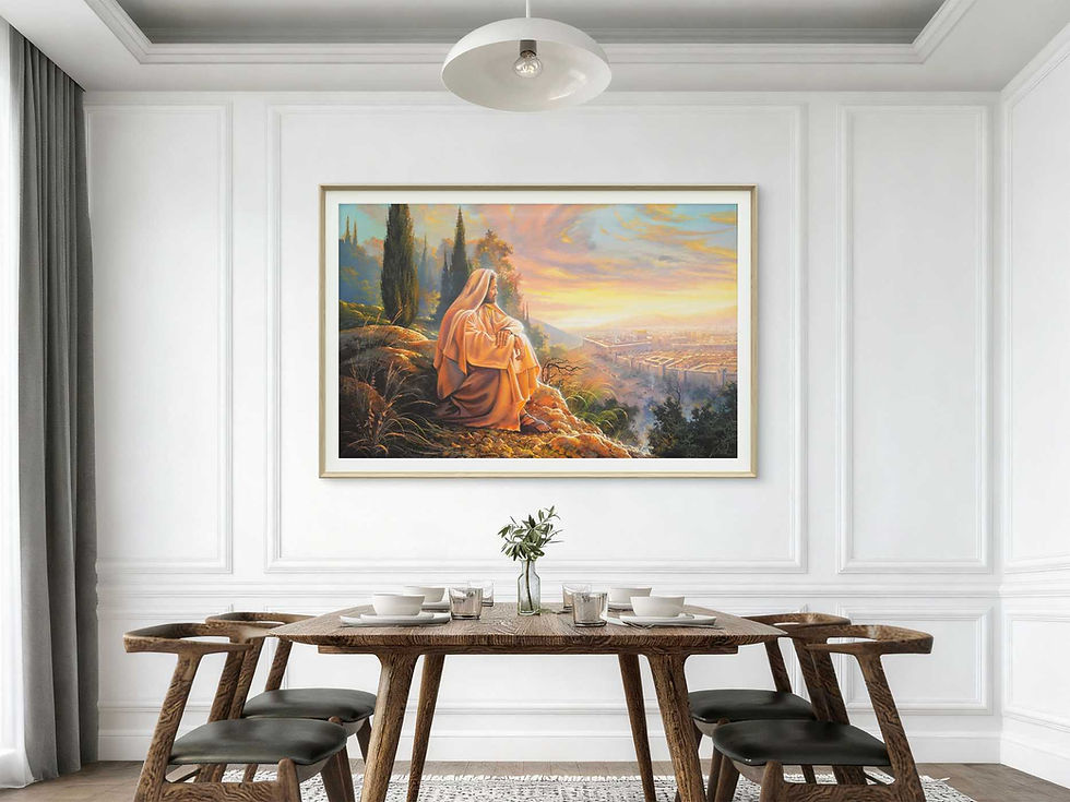 Thumbnail: Jesus. A View of Jerusalem