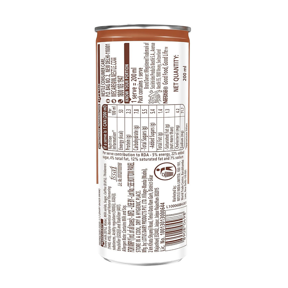 Nescafe Classic Latte Can 200ml