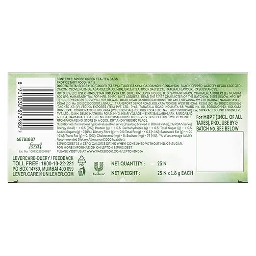 Lipton Sip and Digest 25u