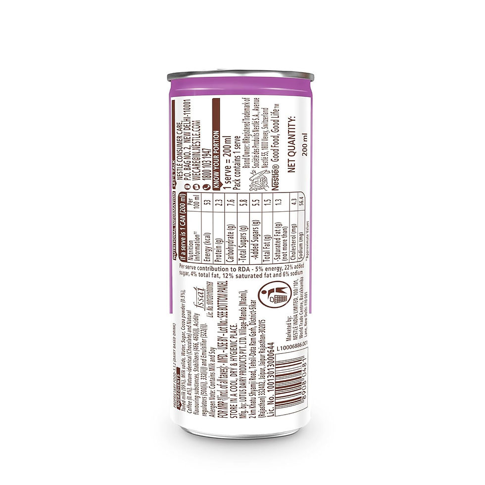 Nescafe Choco Latte Can 200ml