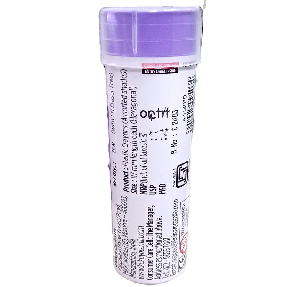 Camlin Plastic Crayons 5000 T